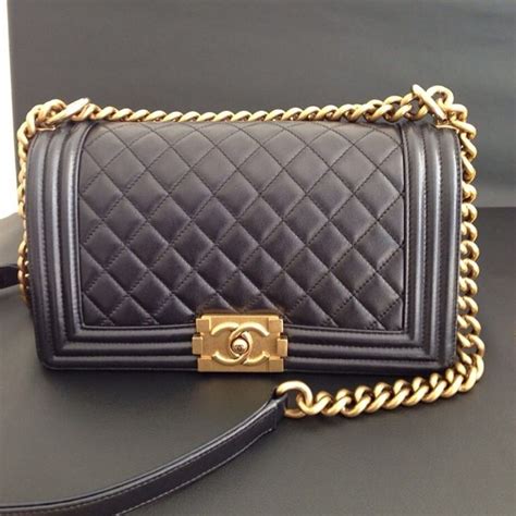 chanel boy bag ruthenium or gold hardware|chanel bag hardware colors.